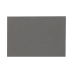 LUX Mini Flat Cards, #17, 2 9/16in x 3 9/16in, Smoke Gray, Pack Of 1,000