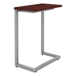 Lorell Guest Area Cantilever Table, Mahogany