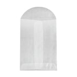 LUX Coin Envelopes, #1, Flap Closure, Glassine, Pack Of 1,000