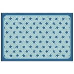 Carpets for Kids KID$Value Rugs Super Stars Decorative Rug, 4ft x 6ft, Dark Blue