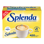 Splenda Artificial Sweetener Packets, Box Of 400 Packets