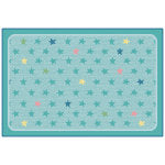 Carpets for Kids KID$Value Rugs Super Stars Decorative Rug, 4ft x 6ft, Multicolor