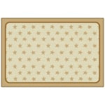 Carpets for Kids KID$Value Rugs Super Stars Decorative Rug, 4ft x 6ft, Tan