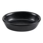 Foundry Ceramic Oval Baker Dishes, 6 Oz, Black, Pack Of 24 Dishes