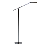 Koncept Equo LED Floor Lamp, 56-3/4inH, Warm/Chrome