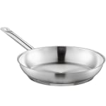 Hoffman Browne Steel Non-Stick Frying Pans, 9-1/2in, Silver, Set Of 12 Pans