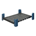 RackSolutions - Rack shelf - 19in - for RackSolutions 4 Post Open Frame Rack