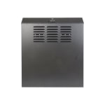 Tripp Lite 5U Wall Mount Low Profile Secure Rack Enclosure Cabinet Vertical - Rack cabinet - wall mountable - black - 5U - 19in