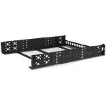 StarTech.com 2U Fixed 19in Adjustable Depth Universal Server Rack Rails