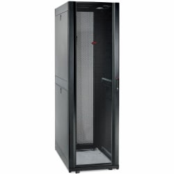 APC by Schneider Electric NetShelter SX Enclosure Rack Cabinet - 45U Rack Height x 19in Rack Width - Black - 2250 lb Dynamic/Rolling Weight Capacity - 3000 lb Static/Stationary Weight Capacity