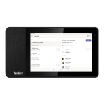 Lenovo ThinkSmart View - Smart display - LCD 8in - wireless - Wi-Fi, Bluetooth - 10 Watt - business black