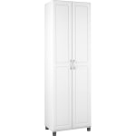 Ameriwood Home SystemBuild Kendall Storage Cabinet, 5 Shelves, 24inWide, White