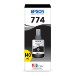 Epson 774 EcoTank Black Refill Ink Bottle, T774120-S