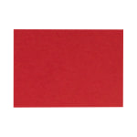 LUX Mini Flat Cards, #17, 2 9/16in x 3 9/16in, Ruby Red, Pack Of 500