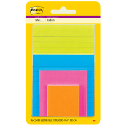 Post-it Greener Pop Up Notes, 3 in x 3 in, 18 Pads, 100 Sheets/Pad, Clean Removal, Sweet Sprinkles Collection