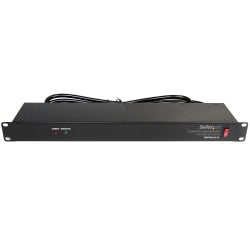 StarTech.com 1U Rackmount 8 Outlet PDU Power Distribution Unit