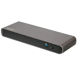 StarTech.com Thunderbolt 3 Docking Station - Compatible with Windows / macOS Supports Dual 4K HD Displays - 85W Power Delivery - Power and Charge Laptop and Peripherals - TB3DK2DPPD - Dual 4K HD Display Support or Single 5K Monitor Support