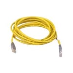 Belkin - Crossover cable - RJ-45 (M) to RJ-45 (M) - 3 ft - UTP - CAT 5e - molded - yellow