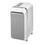 Fellowes LX220 100% Jam Proof Micro-Cut 20-Sheet Shredder, White, 5015501