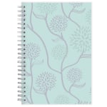 2024 Blue Sky Rue Du Flore Frosted Weekly/Monthly Planning Calendar, 5in x 8in, Mint Green, January to December 2024, 101603