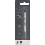 Parker Ballpoint Pen Refill - Fine Point - Blue Ink - 1 Each