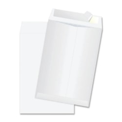 Survivor DuPont Tyvek Padded Mailers, 10in x 13in, White, Box Of 25