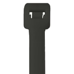 Partners Brand UV Cable Ties, 250 Lb, 36in, Black, Case Of 100