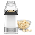 Cuisinart Hot Air Popcorn Maker, 13-1/2inH x 10-1/4inW x 6-5/16inD, White