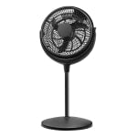 Brentwood Kool Zone Circulator 12in Adjustable Stand Fan, 38in x 15in, Black