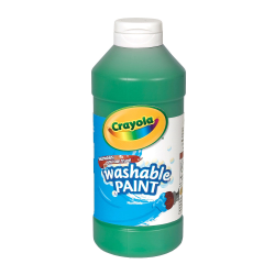 Crayola Washable Paint, Blue, 16 Oz