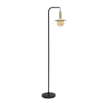 Lalia Home Oslo Floor Lamp, 61inH, Black