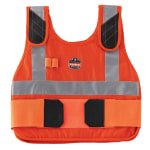 Ergodyne Chill-Its Phase Change Cooling Vest, Premium Flame-Resistant, Large/X-Large, Orange