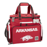 Mobile Dog Gear NCAA Week Away Bag, 12inH x 8inW x 16-1/2inD, Arkansas Razorbacks