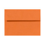 LUX Invitation Envelopes, A7, Peel & Stick Closure, Mandarin Orange, Pack Of 50