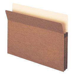 Smead Expanding File Pockets, Redrope, 1 3/4in Expansion, Letter Size, 30% Recycled, Redrope, Pack Of 25