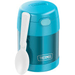 Thermos FUNtainer Stainless Steel Food Jar 10Oz - Food Storage - Dishwasher Safe - Teal, Green - Stainless Steel Body