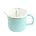 Martha Stewart Steel Measuring Cup, 8 Oz, Turquoise