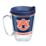 Tervis NCAA Legend Coffee Mug With Lid, 16 Oz, Auburn Tigers