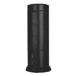 Optimus 1500-Watt Oscillating Tower Heater With Thermostat, 18in x 7-1/2in, Black