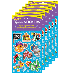 Trend SuperSpots Stickers, Paw Prints, 800 Stickers Per Pack, Set Of 6 Packs