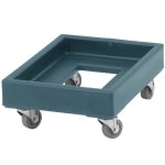 Cambro Camdolly Milk Crate Dolly, 8-1/4in x 16-3/8in, Slate Blue