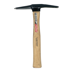 Welders Chipping Hammers, 11-1/4 in, 12 oz Head, Chisel and Pointed Tip, Hickory Handle