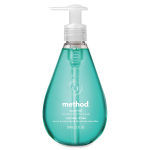 Method Natural Gel Hand Wash Soap, Waterfall Scent, 12 Oz Bottle