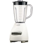 Brentwood 12-Speed Blender With Plastic Jar, White