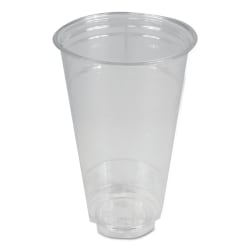 Boardwalk Plastic Cold Cups, 24 Oz, Clear, Pack Of 600 Cups