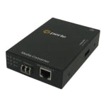 Perle S-1110-S2LC40 - Fiber media converter - GigE - 10Base-T, 1000Base-EX, 100Base-TX, 1000Base-T - RJ-45 / LC single-mode - up to 24.9 miles - 1310 nm