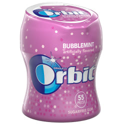 Orbit Bubblemint Gum Bottles, 2.70 Oz