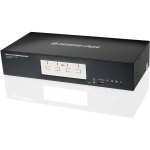 IOGEAR GCS1324TAA3 Secure KVM Switchbox - 4 Computer(s) - 1 Local User(s) - 3840 x 2160USB - 10 x HDMI - Desktop - TAA Compliant