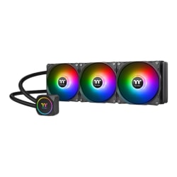 Thermaltake TH360 ARGB Sync - Processor liquid cooling system  - Radiator Size:  360 mm - (for: LGA1156, AM2, AM2+, AM3, LGA1155, AM3+, FM1, FM2, LGA1150, LGA1151, AM4) - copper - 120 mm