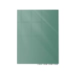 Ghent Aria Low-Profile Magnetic Glass Whiteboard, 72in x 36in, Jade